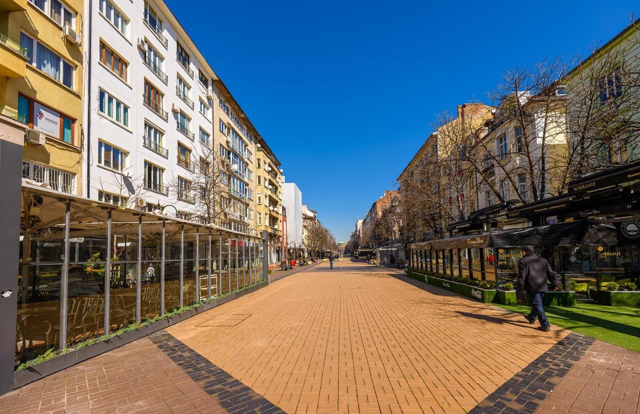 Zero-Waste Studio Apartment In Central Sofia Ngoại thất bức ảnh
